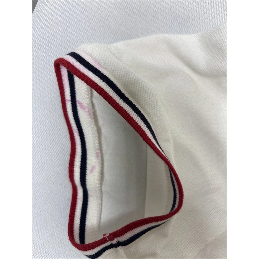 Polo Ralph Lauren Polo Bear Classic Fit White Cotton Polo Shirt Men's XXL